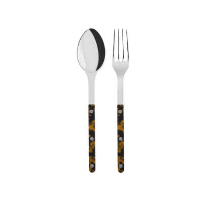 Bistrot Faux Tortoise 2 Piece Serving Set