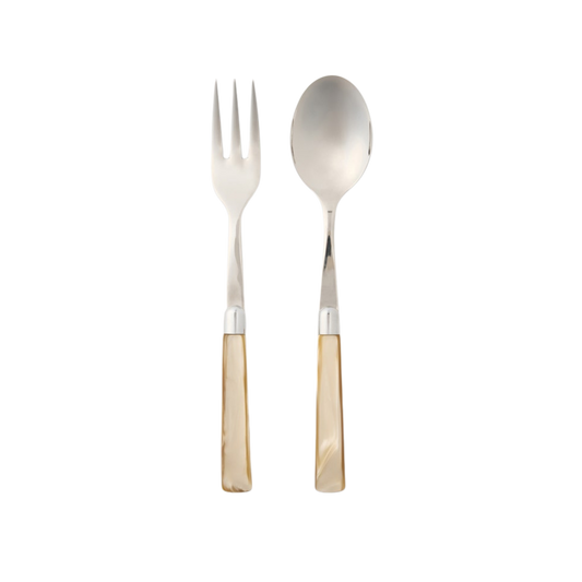 Colson Champagne/Polished Silver Serving Set