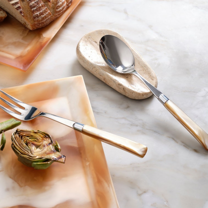 Colson Champagne/Polished Silver Serving Set