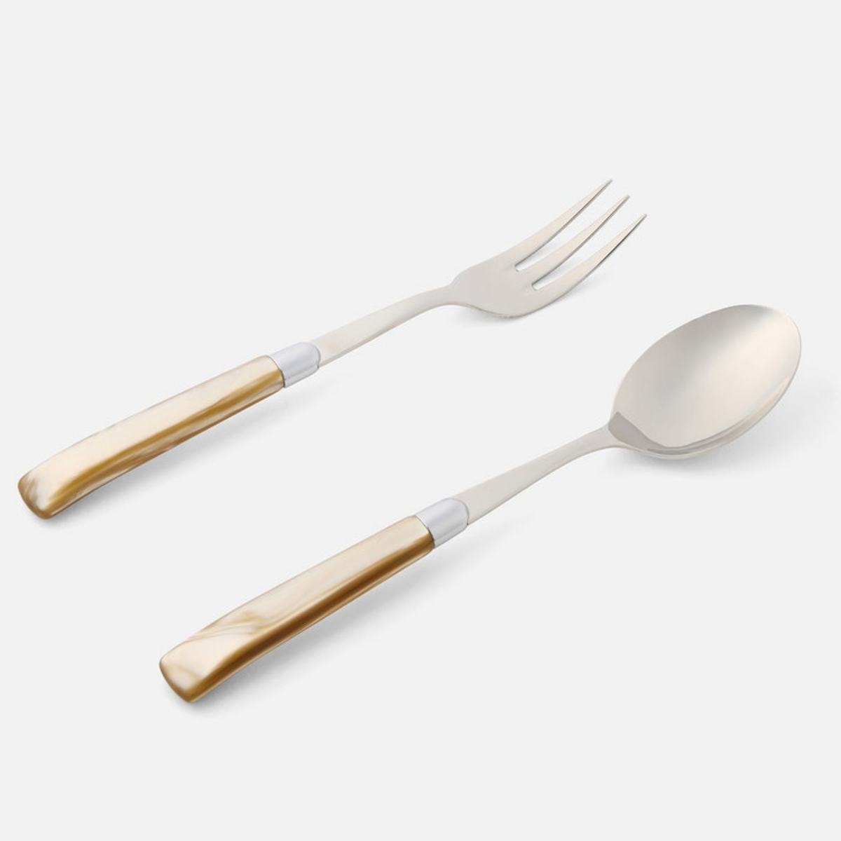 Colson Champagne/Polished Silver Serving Set