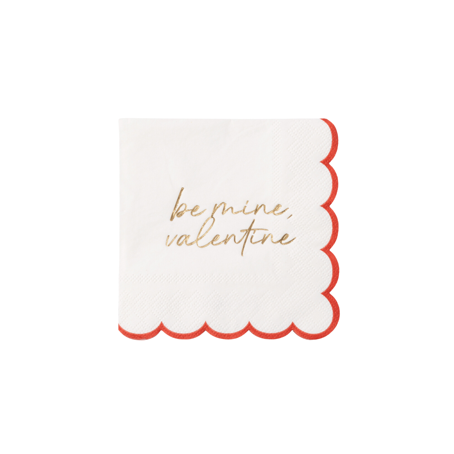 'Be Mine, Valentine' Cocktail Napkins - Set of 20
