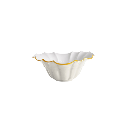 Encanto Tuscany Small Bowl - Cream and White