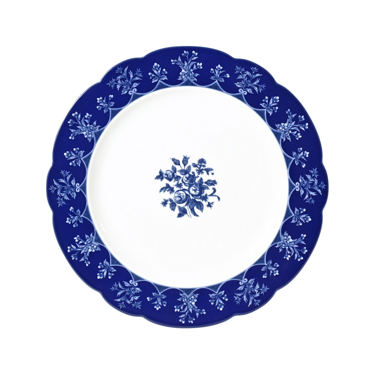 Chateaubriand Blue Background Charger Plate