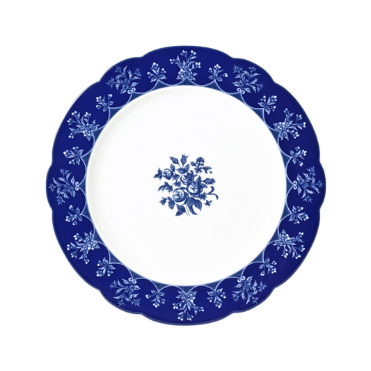 Chateaubriand Blue Background Charger Plate