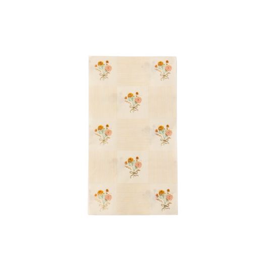 Cozy Fall Floral Guest Towel