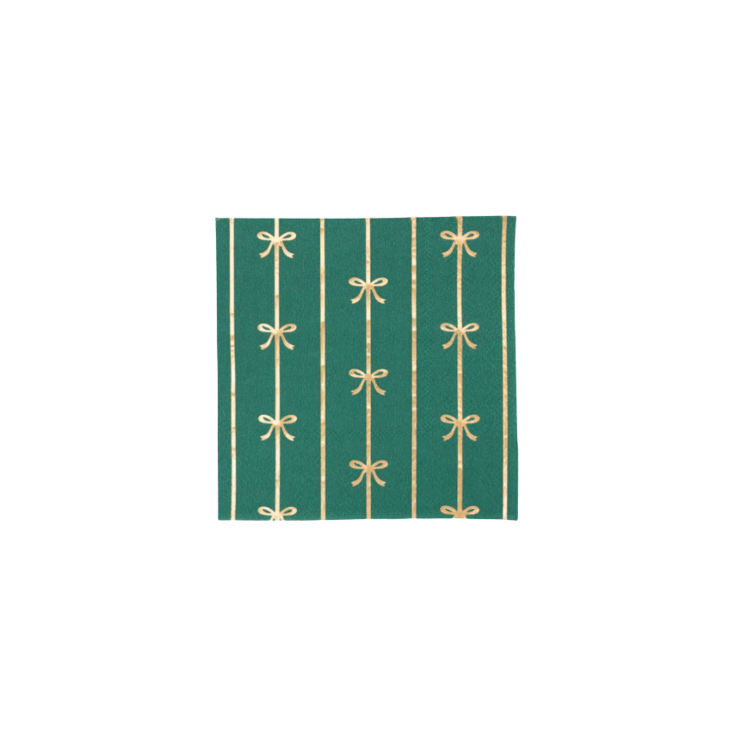 Emerald Green Signature Bow Small Napkin
