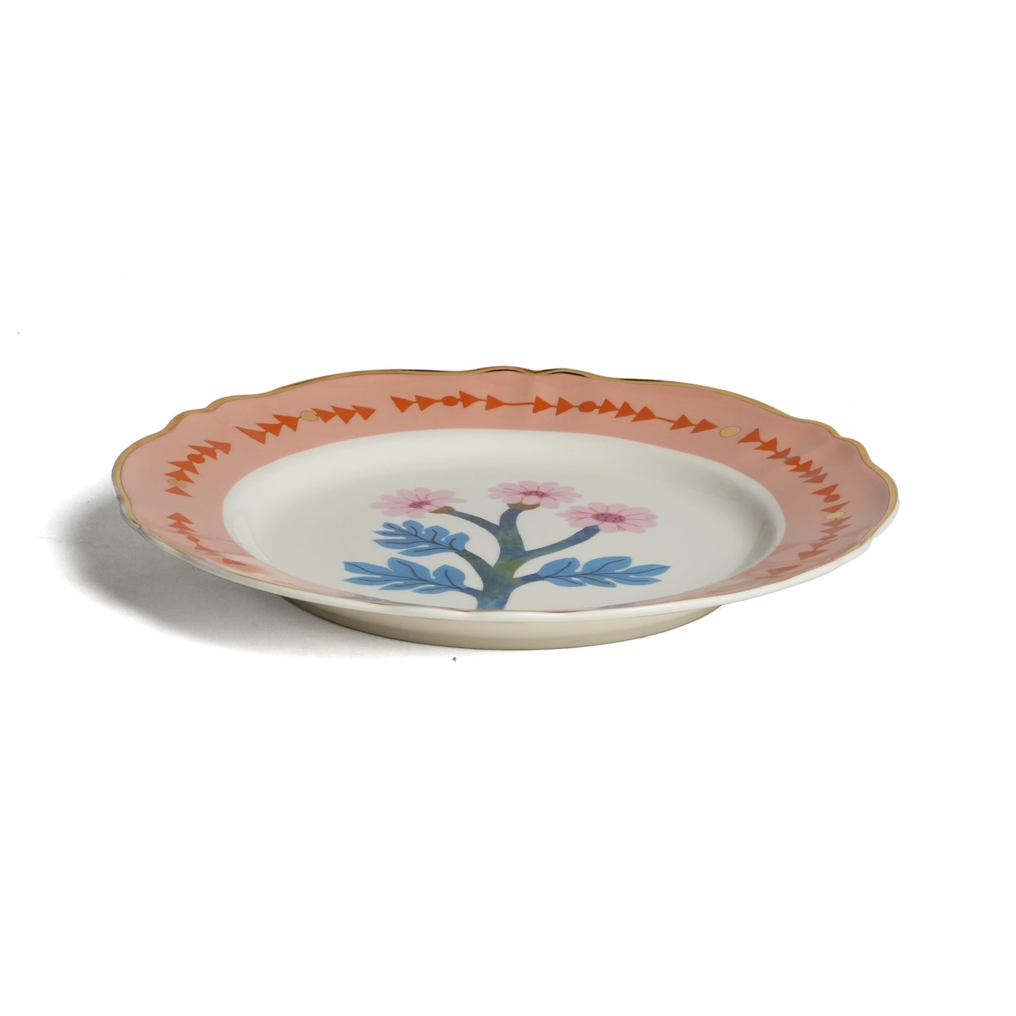 Dinner plate CM 10.5 inch Botanica Pink