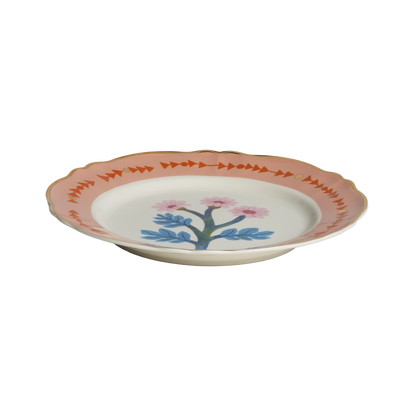 Dinner plate CM 10.5 inch Botanica Pink