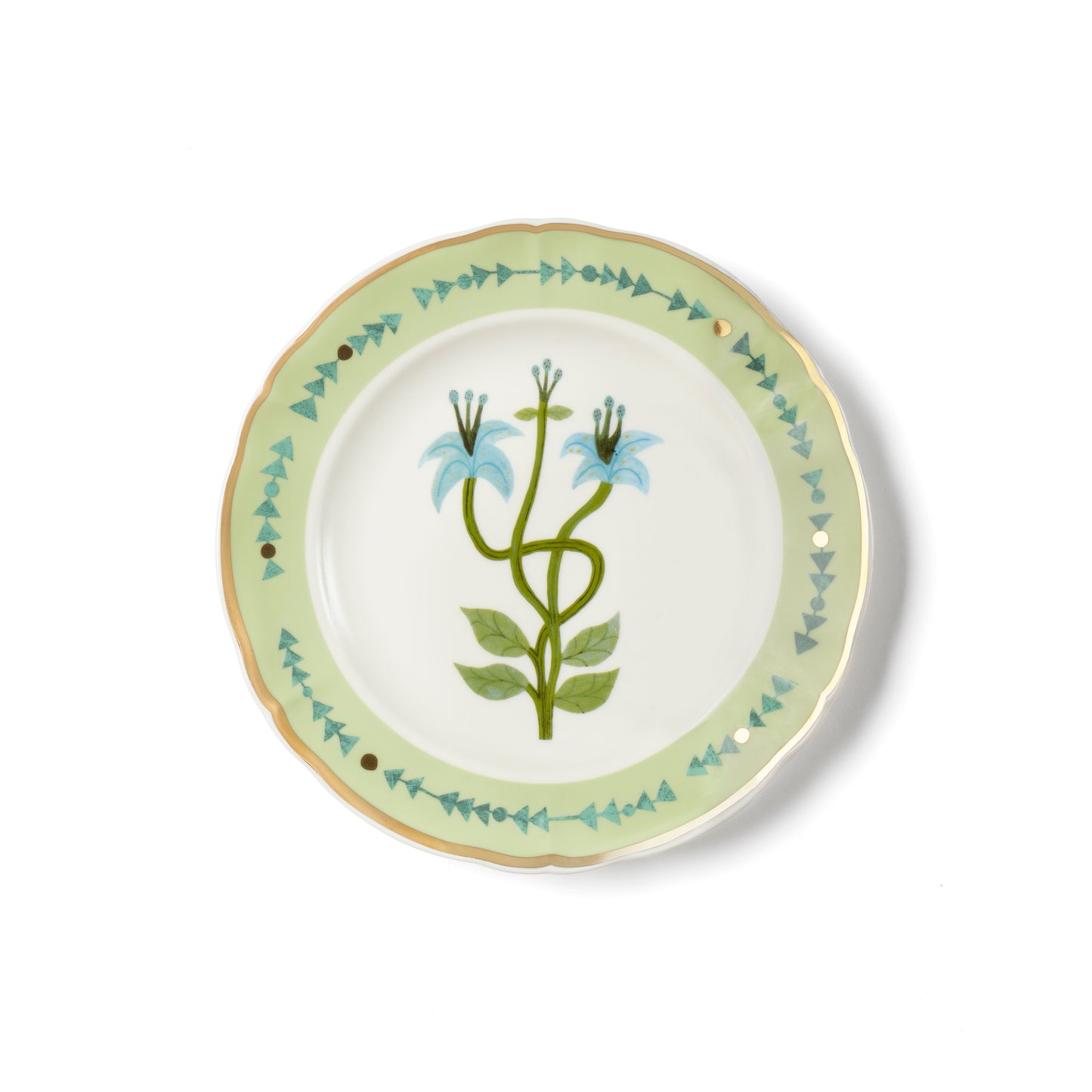 Botanica Green Dessert plate