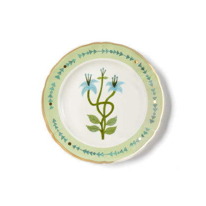 Dessert plate CM 8 inch Botanica Green