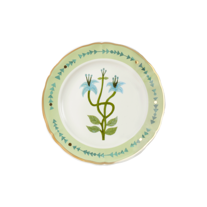 Dessert plate CM 8 inch Botanica Green