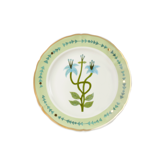 Dessert plate CM 8 inch Botanica Green