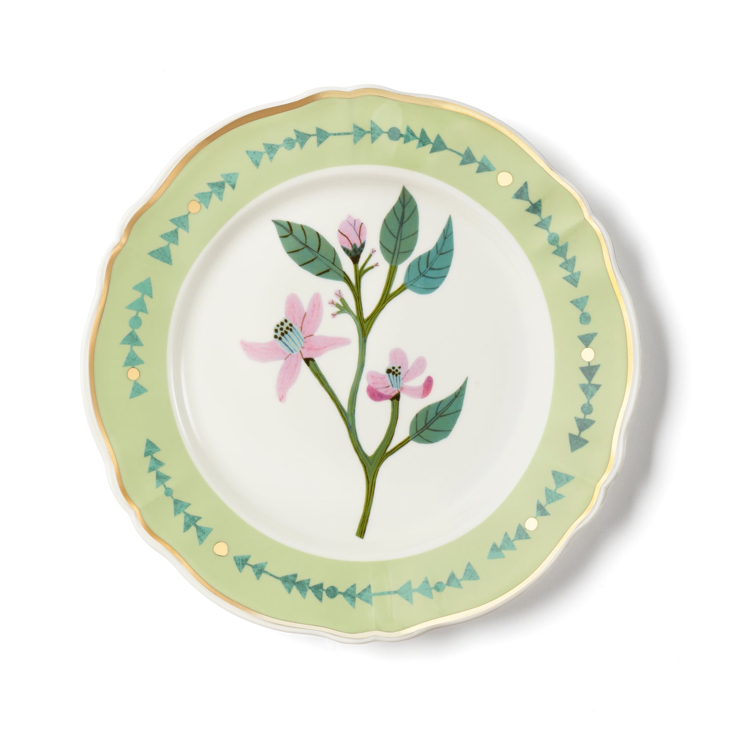 Dinner plate CM 10.5 inch Botanica Green