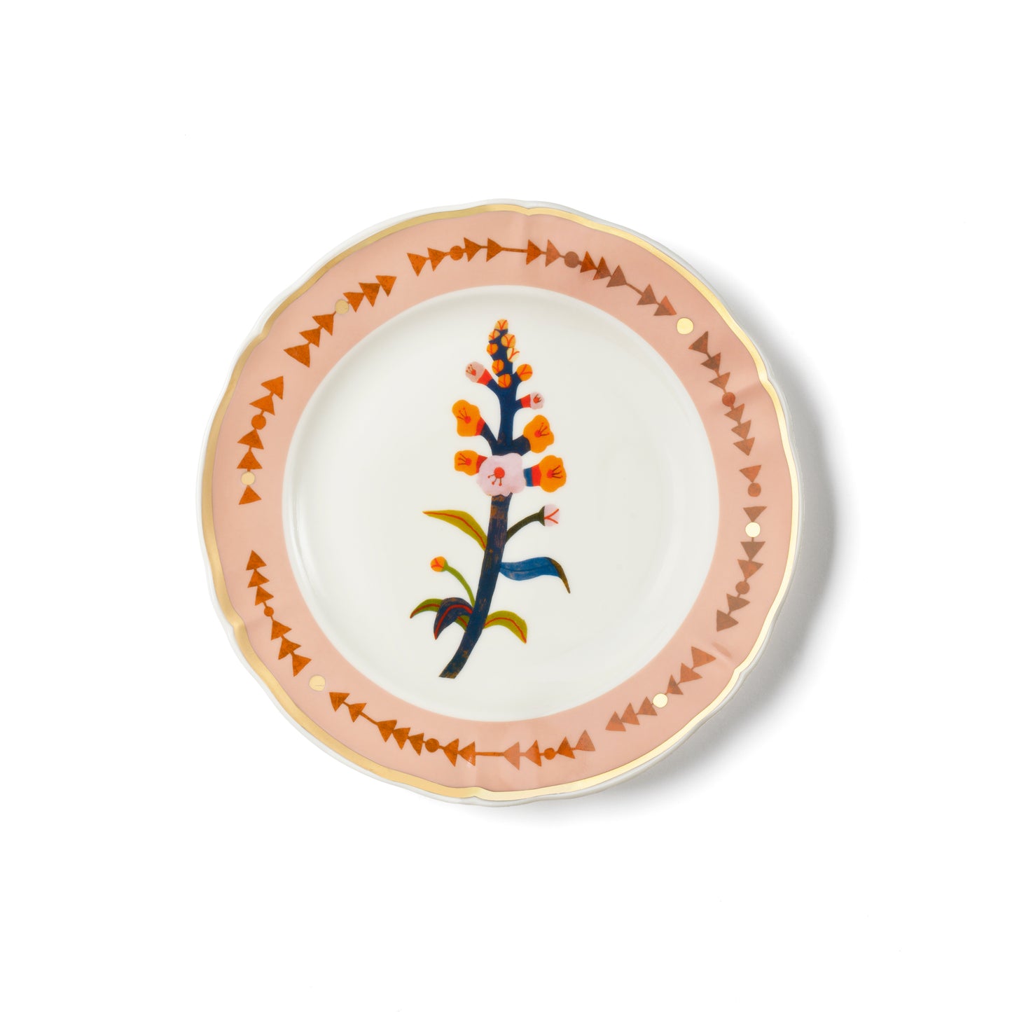 Dessert plate CM 8 inch Botanica Pink