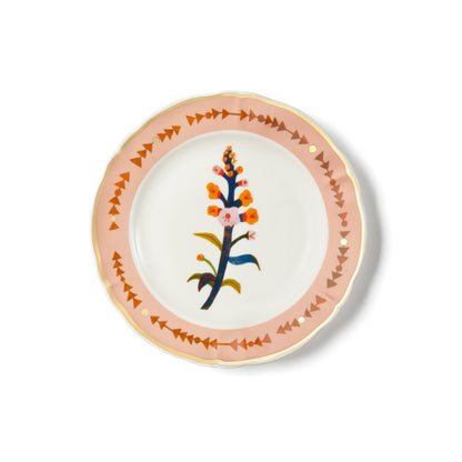 Dessert plate CM 8 inch Botanica Pink