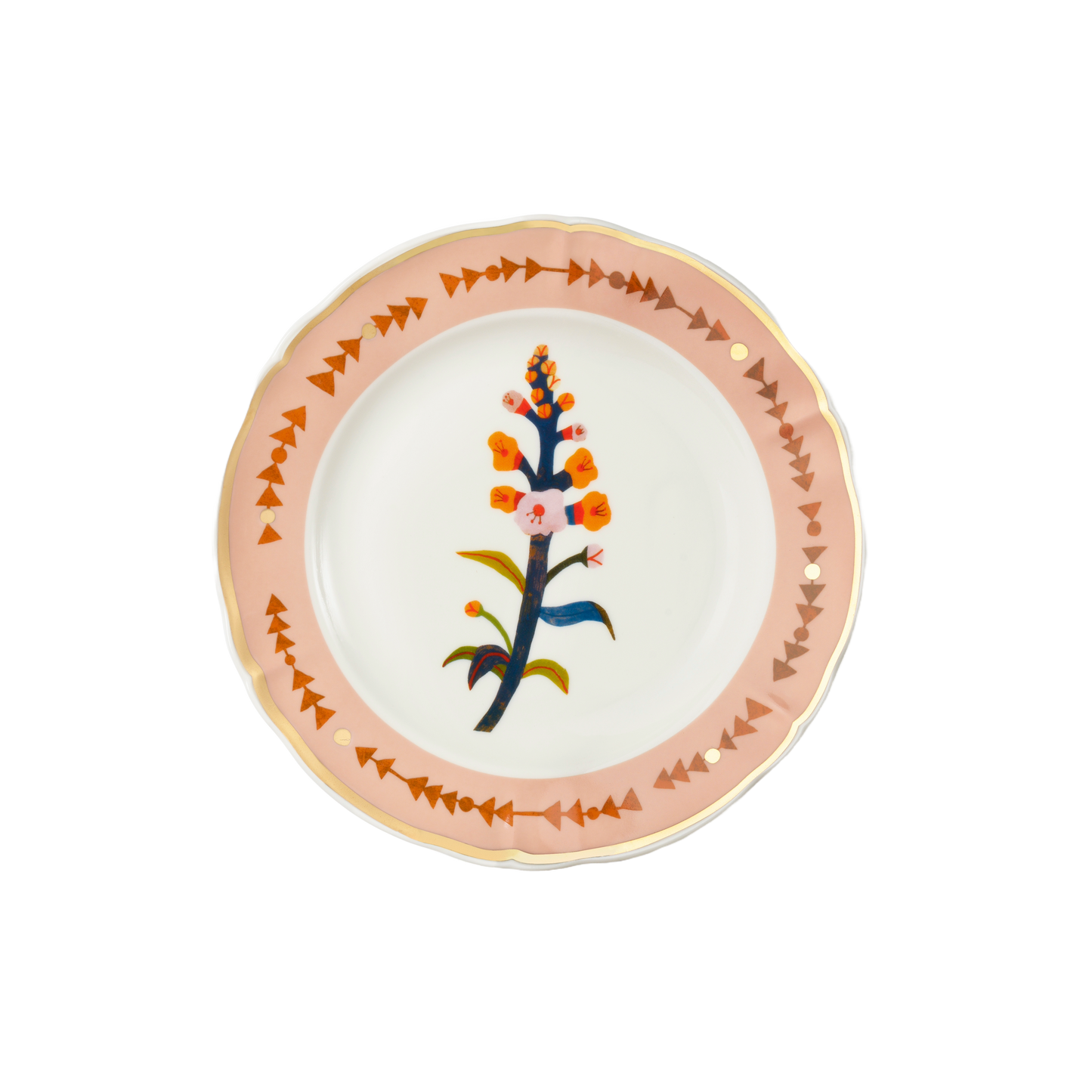 Dessert plate CM 8 inch Botanica Pink