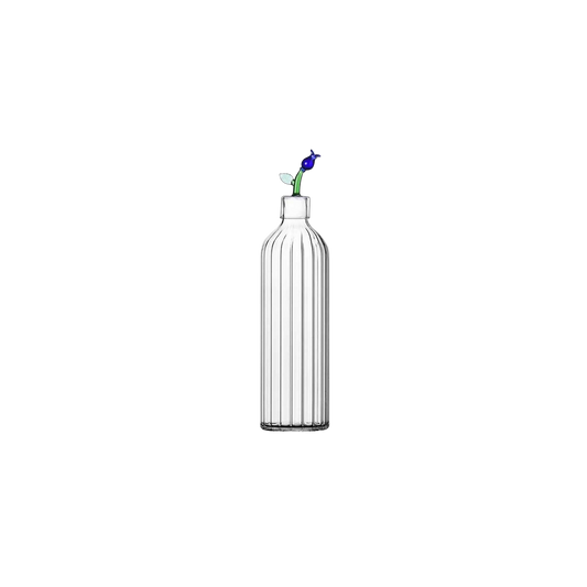 Botanica -  Optical Bottle Blue Flower