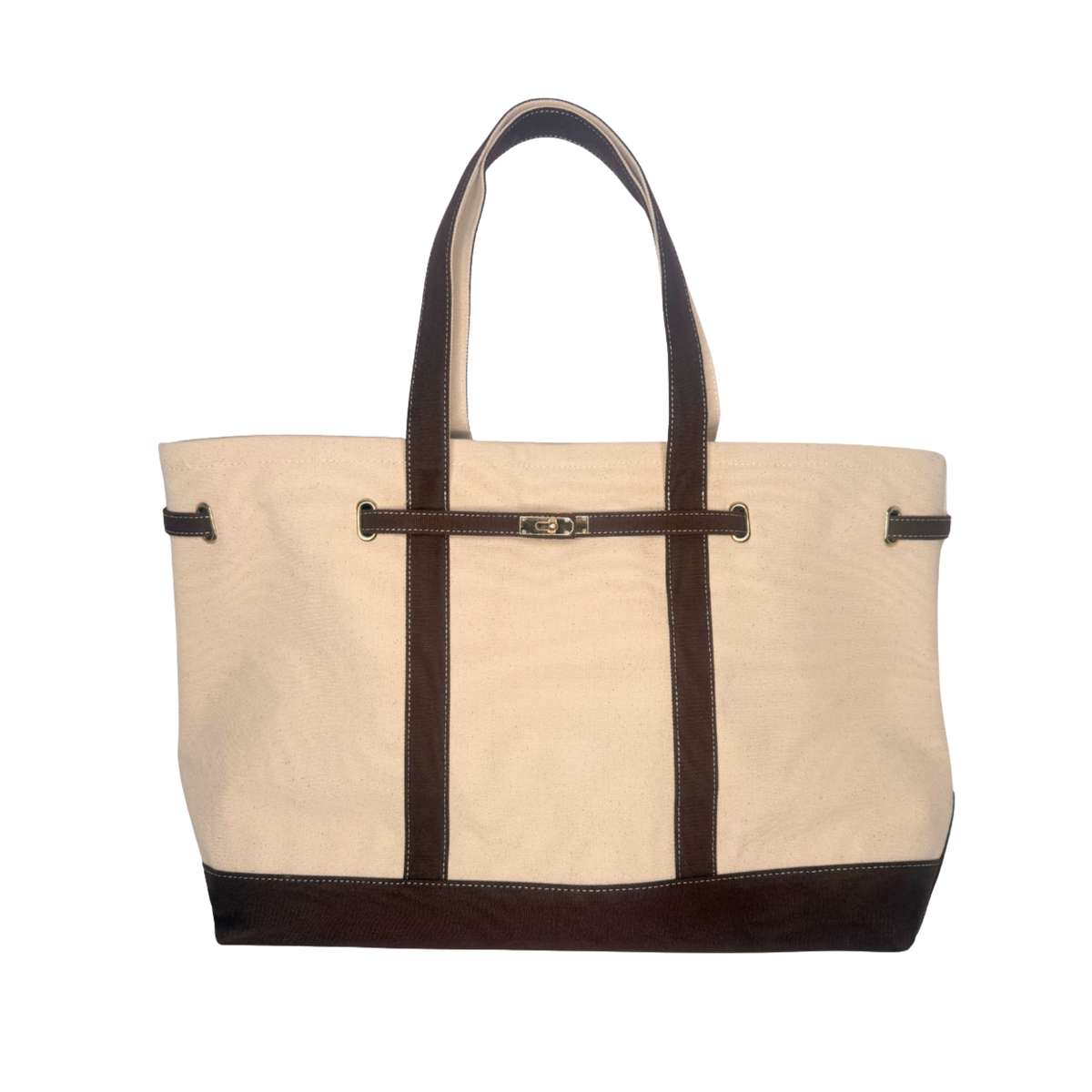 Charleston Extra Large Carryall Tote - Brown