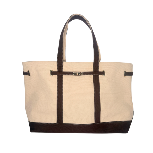 Charleston Extra Large Carryall Tote - Brown