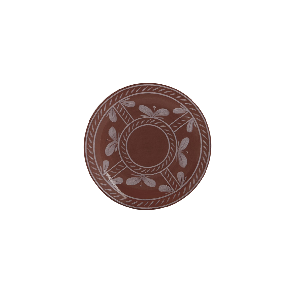 Sevilla Bread Plate - Brown