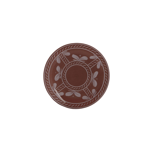 Sevilla Bread Plate - Brown