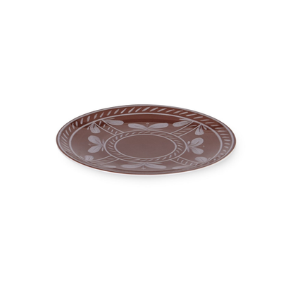 Sevilla Bread Plate - Brown