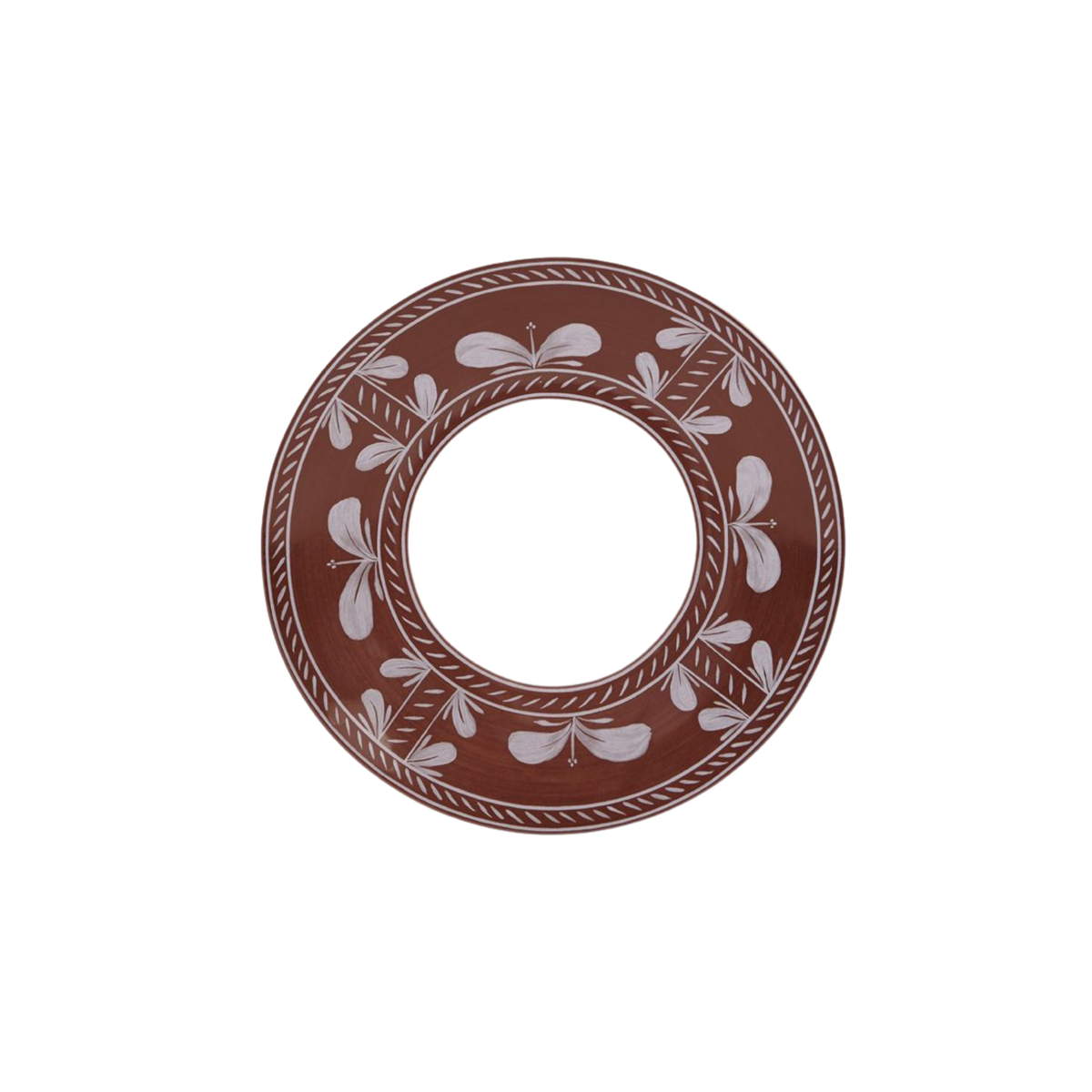 Sevilla Dessert Plate - Brown