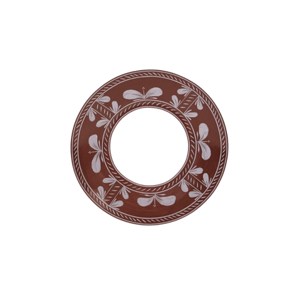Sevilla Dessert Plate - Brown