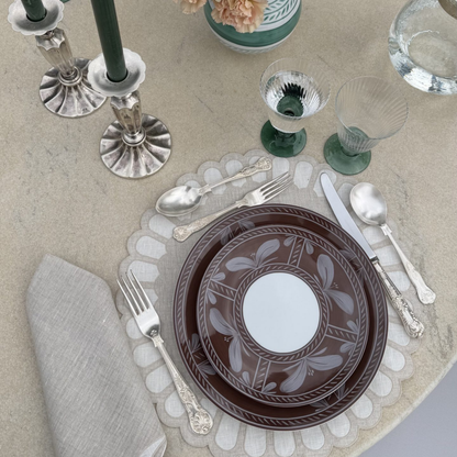 Sevilla Dinner Plate - Brown