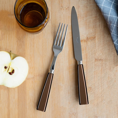 Icône 5-Piece Cutlery Set - Brown