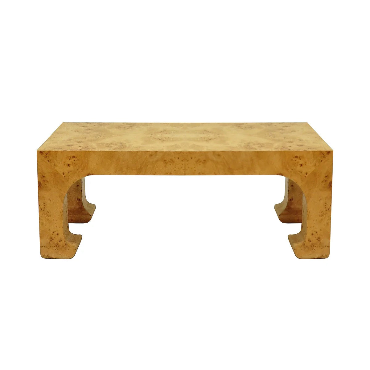 Burlwood Pagoda Coffee Table