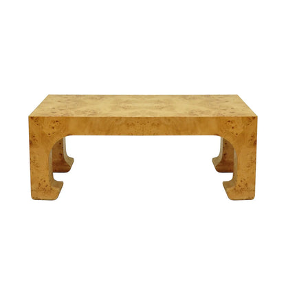 Burlwood Pagoda Coffee Table