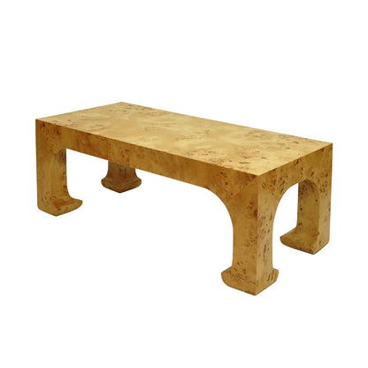 Burlwood Pagoda Coffee Table