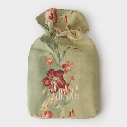 Ibiscus Sage Linen Tablecloth