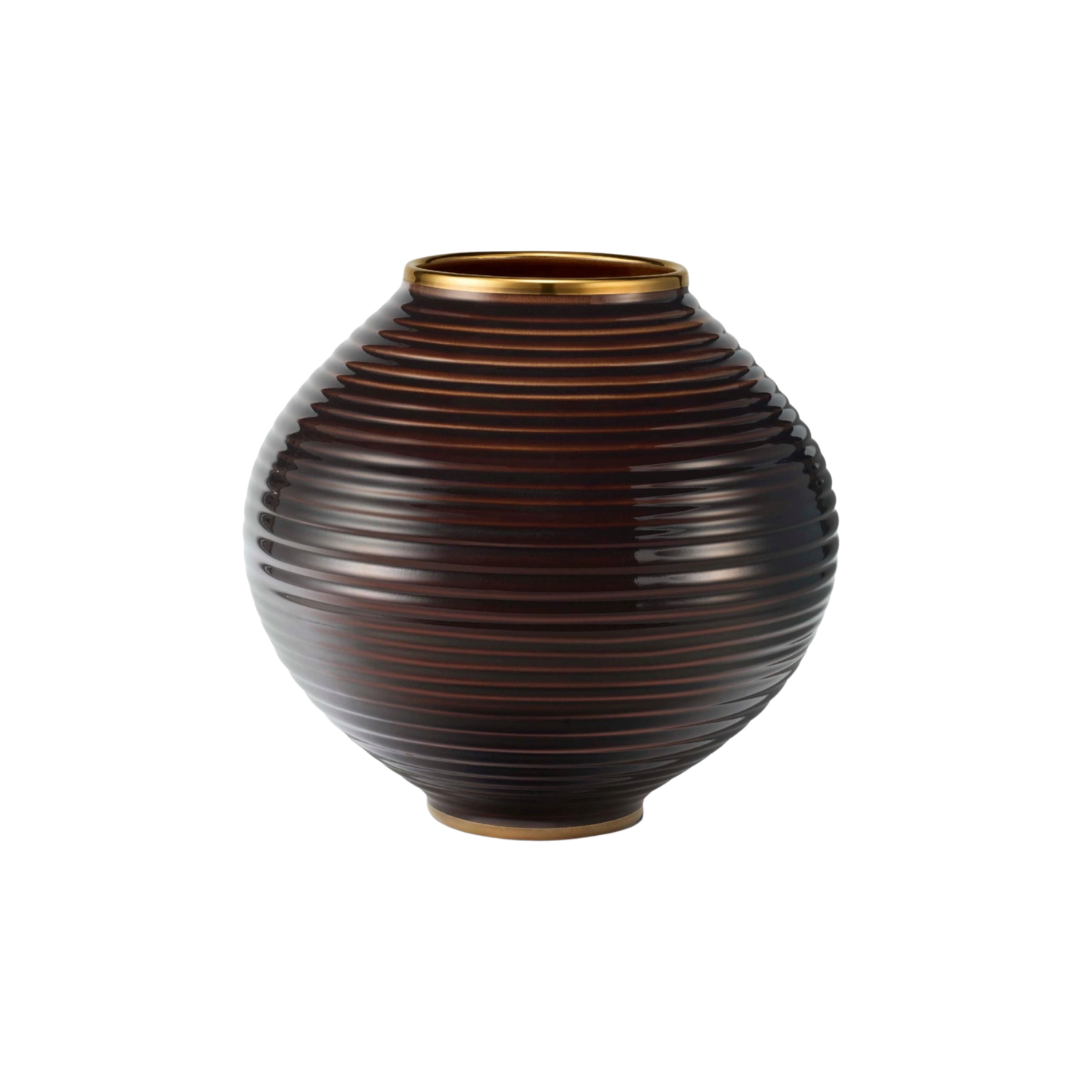 Calinda Moon Vase - Chocolate