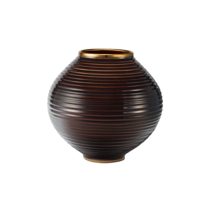 Calinda Moon Vase - Chocolate