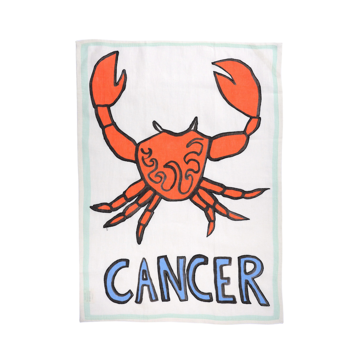 Cancer Tea Towel
