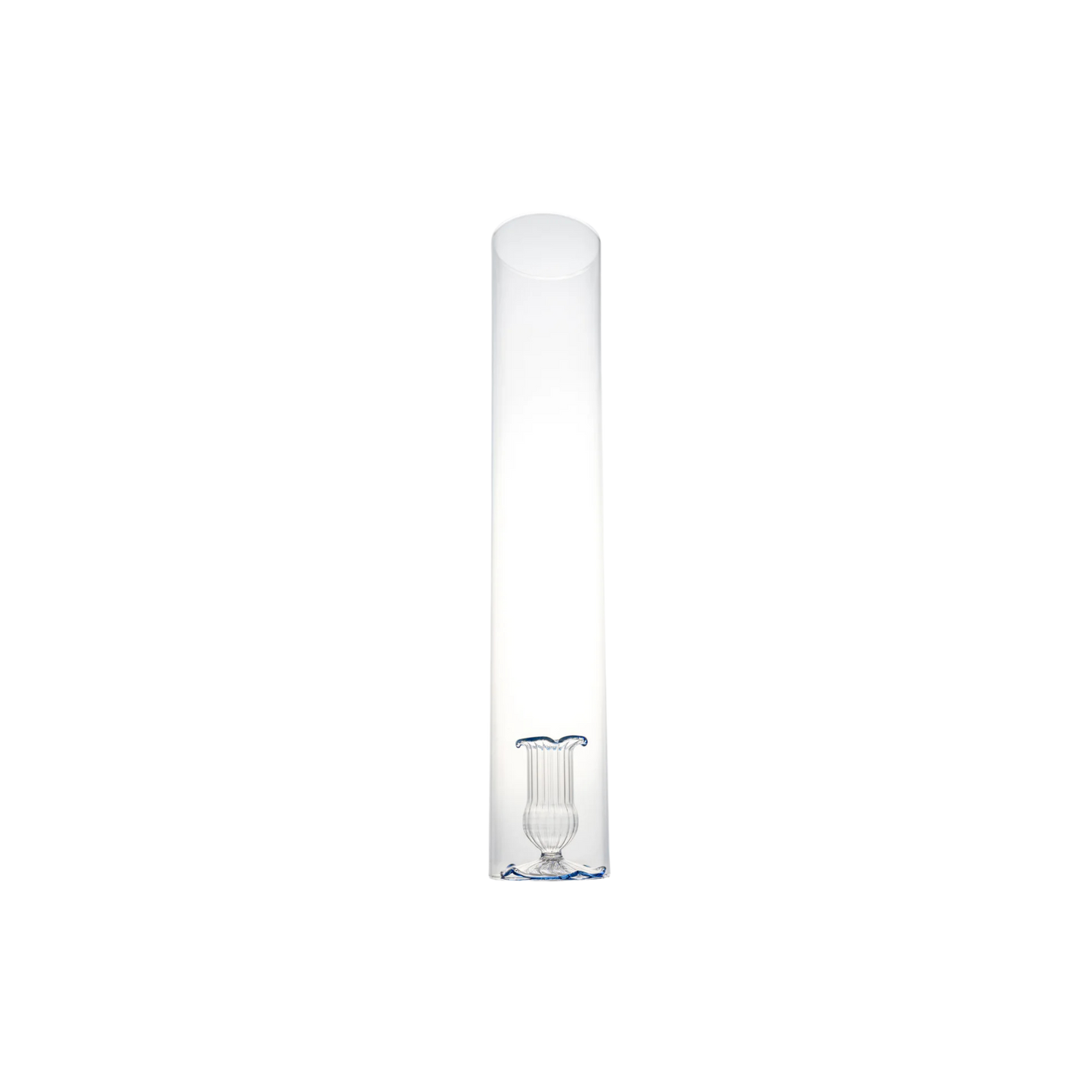 Candleholder and Clear Cylinder Set of 2