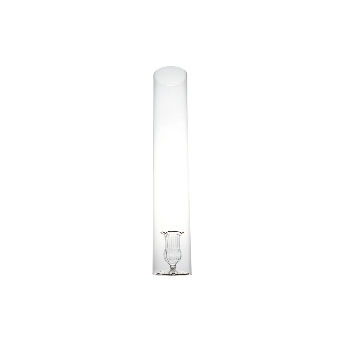 Candleholder and Clear Cylinder Set of 2