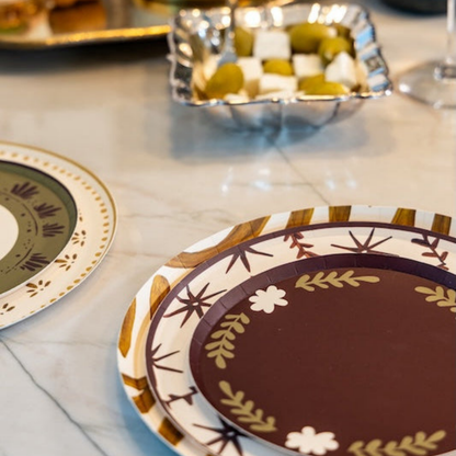 Casa Hors d'Oeuvres Plate Set - Truffle