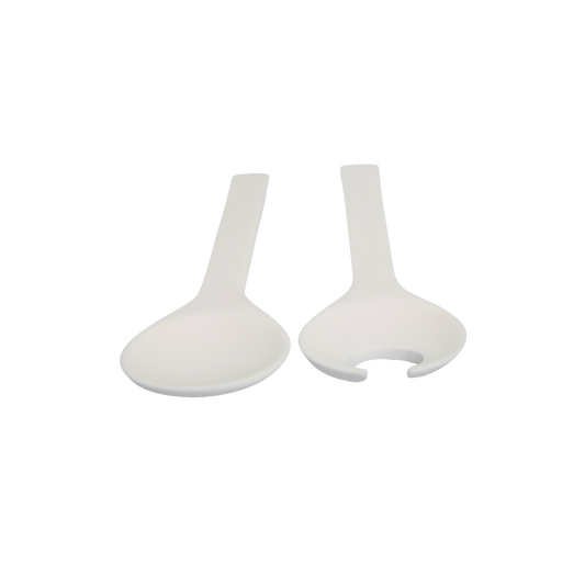 Classical Servers 2pc Solid White