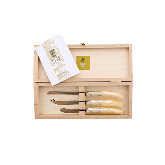 Claude Dozorme Berlingot Laguiole Breakfast Set - Natural