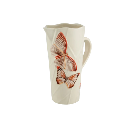 Cloudy Butterflies Pitcher