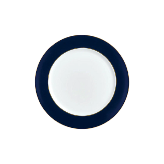 Cobalt Gold Service Plate