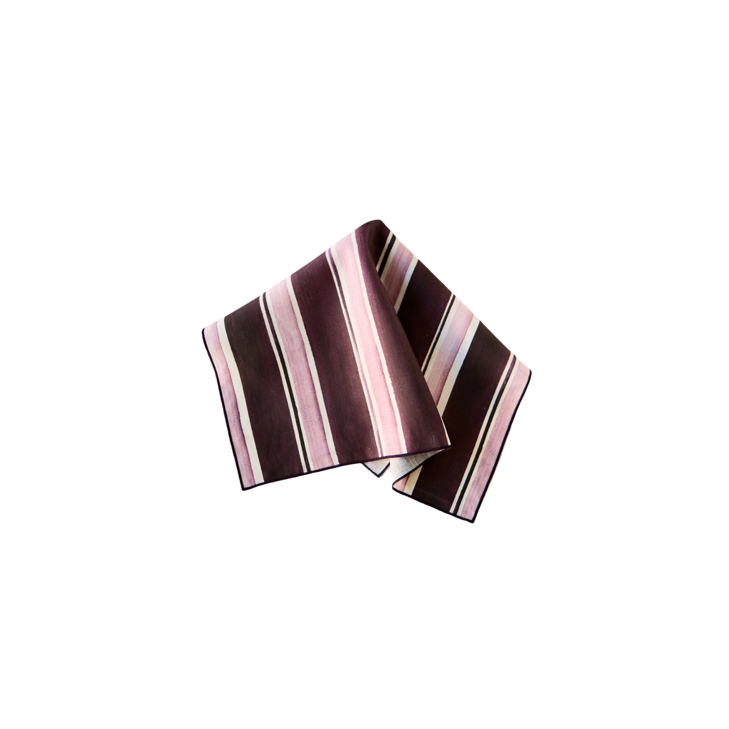 Cocktail Napkins Rose Stripe Set of 2