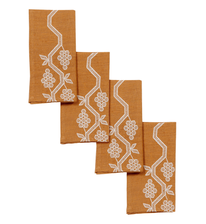 Napa Napkins (Cognac) (set of 4)