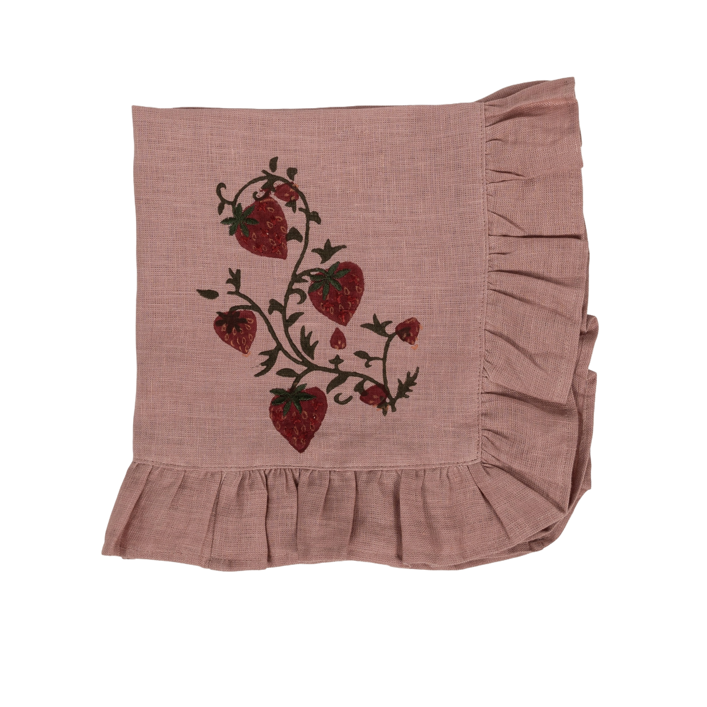 Fraises De Bois Napkins (Pink) (set of 4)