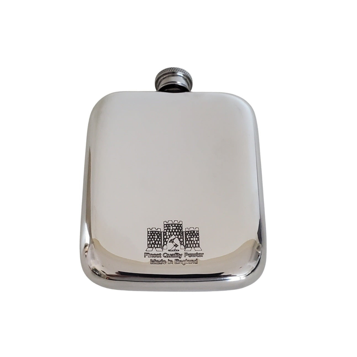 English Pewter Shooting Flask
