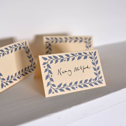 Cornflower Place Cards - Pack of 12