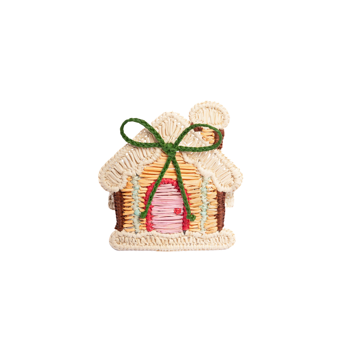 Gingerbread House Christmas Napkin Ring - Set of 4